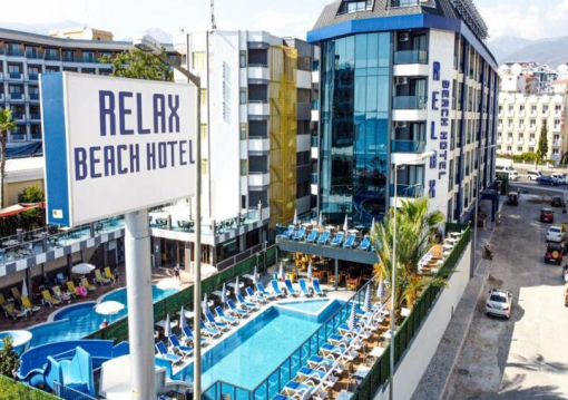 Alanya utazás Relax Beach Hotel 4*