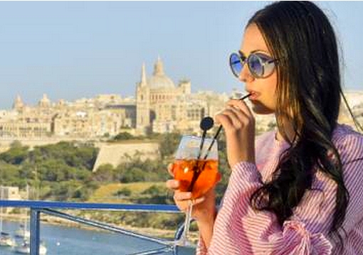 Málta Sliema utazás Hotel Waterfront 4*