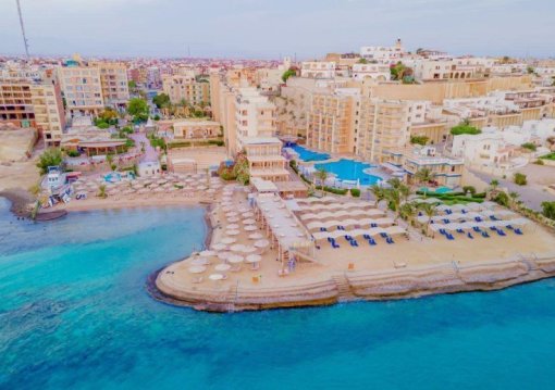 Hurghada utazás Kingtut Aqua Park Beach Resort 4*